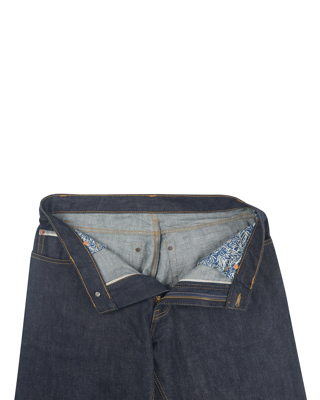Jeans Selvedge Blu Indigo 14oz Tessuto a Maglia: L'Eleganza Denim Italiana!